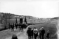 Image 18Striking workers march moments before the Swedish military opened fire, killing five workers during the Ådalen shootings.