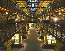 This is a photograph of the State Library of South Australia, located adjacent to the university, where studies were initially conducted.