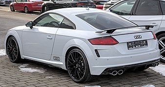 Audi TTS (8S) - left rear view