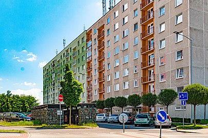 Dobruška : rue Laichterova.