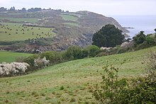 Vallons de la crique Saint-Marc a prop de Saint-Nazaire, Bretanya