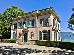 villa « Rive-Belle », route de Lausanne 266, 46° 14′ 28″ N, 6° 09′ 06″ E