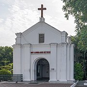 Main entrance to the church