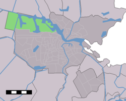 The location of Westpoort in Amsterdam