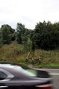 Crossing the A52 Asbourne bypass - geograph.org.uk - 3611776.jpg