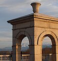 Fontaine de Vigny, inspiration for the 1995-2008 logo