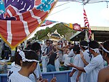 勝浦大漁まつり（船渡し）