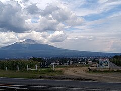 La Malinche desde Colonia Atlacomulco, Tlaxcala, Tlaxcala 03.jpg