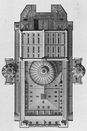 Plan of the roof