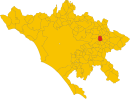 Ciciliano – Mappa