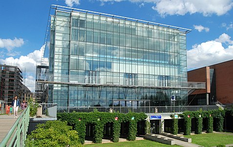 L'Aula Magna à côté de laquelle deux projets de nouveau musée ont avorté en 2003 et 2011.