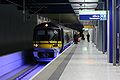 Tren de Heathrow Express a la estación de Heathrow Terminal 5.