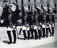 Císařská garda v roce 1900