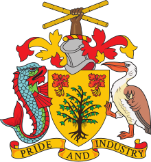 Description de l'image Coat of arms of Barbados (2).svg.