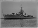 Thumbnail for File:HMAS Bataan by Allan Green SLV H91.108 1971.jpeg