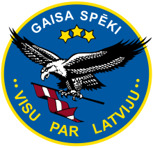 Latvian Air Force emblem.svg