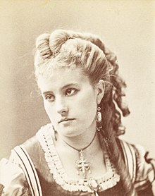 Pauline Markham omtrint 1890.