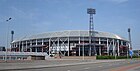 Le stade municipal vu de profil.