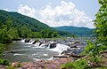 Sandstone Falls from the boardwalk