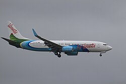 Boeing 737-800 der Air Vanuatu