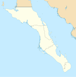 La Paz is located in Baja California Sur