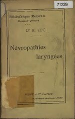 Thumbnail for File:Névropathies laryngées (IA BIUSante 71239).pdf