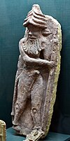 Enkidu, Gilgamesh's friend. From Ur, Iraq. 2027–1763 BC. Iraq Museum