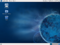 Fedora 10 デスクトップ (GNOME)