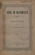 Józef Ignacy Kraszewski Król w Nieświeżu