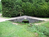 Le pont Paul-Lamarche vu de l'amont.