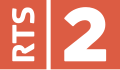 Logo de RTS 2 du 26 août 2019 au 21 août 2023.