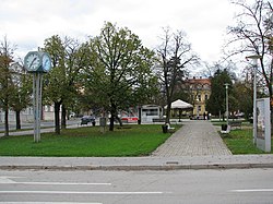 Jastrebarsko, Strossmayerov trg