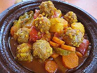 Tajine with carrots