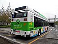 FCHV-BUS第1世代の後部 （東京ビッグサイトにて）