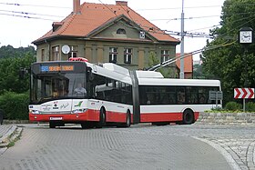 Trolebuso en Ústí nad Labem