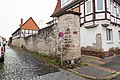 Stadtmauer östlich Mauerstraße 7