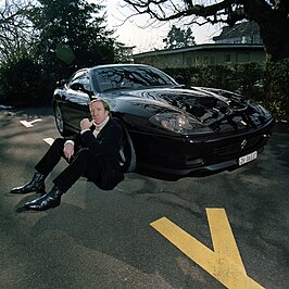 Günter Netzer gefotografeerd door Oliver Mark, Zürich 2007