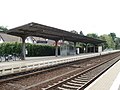 Der erneuerte Bahnsteig Richtung Goslar im Bahnhof Salzgitter-Ringelheim