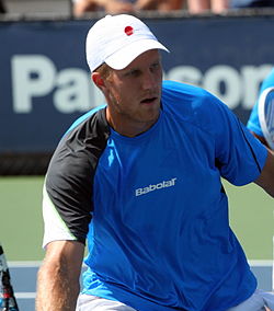 Dominic Inglot na US Open 2012