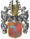 Wappen des Powiat Leski