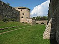 Querfurt, Nordostrondell der Burg