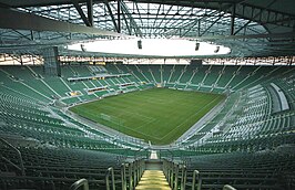 In Stadion Miejski wordt de finale gespeeld.