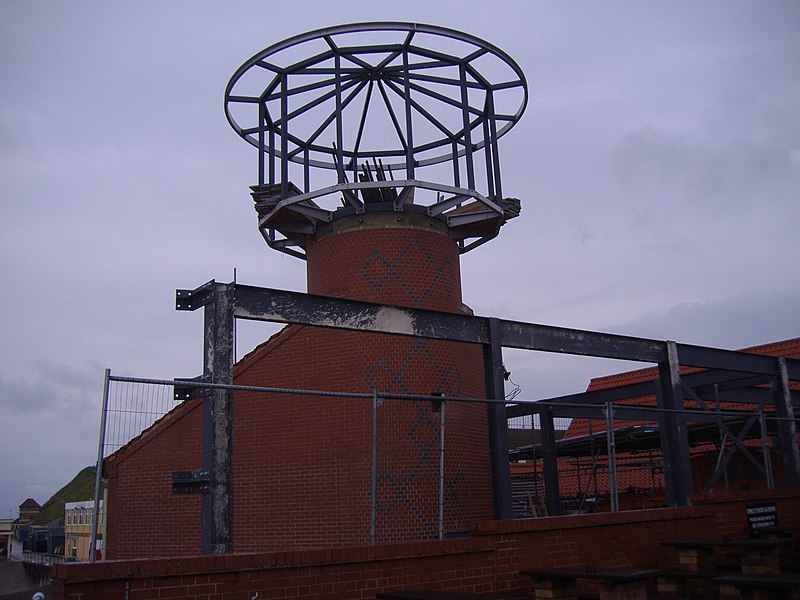 File:11 June 2009, Construction of Mo Museum, Sheringham (4).JPG