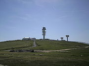 Vue générale de la station militaire de Pierre-sur-Haute