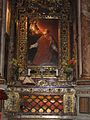 Altar i urna amb el cos del sant, a la Chiesa Nuova de Roma