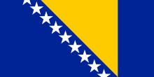 Description de l'image Flag of Bosnia and Herzegovina.svg.