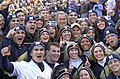 the Cheerleaders from the U.S. Naval Academy, December 4, 2004