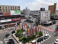 国府宮駅駅前