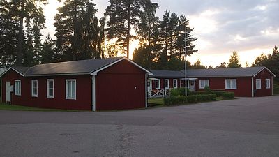 Hemvärns- och frivilligbyggnaden i Kristinehamn.