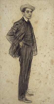 Xavier Gosé vist per Ramon Casas